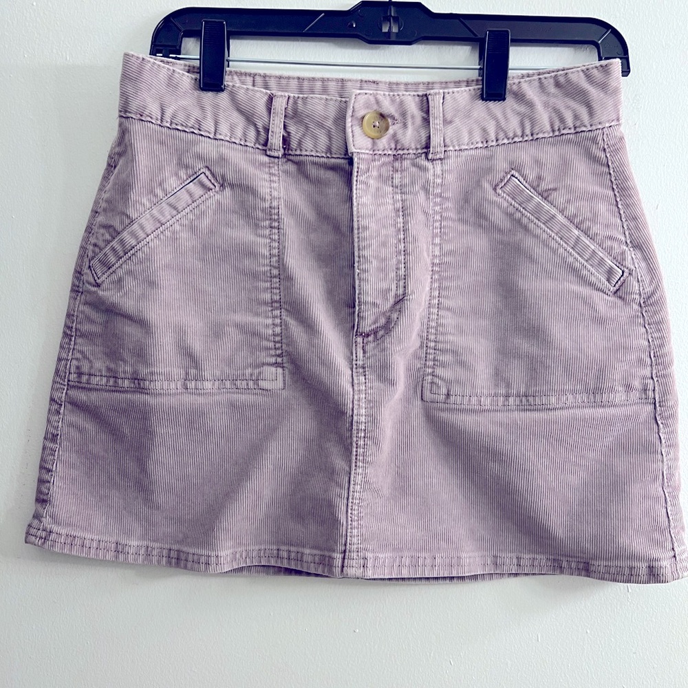 Corduroy skirt